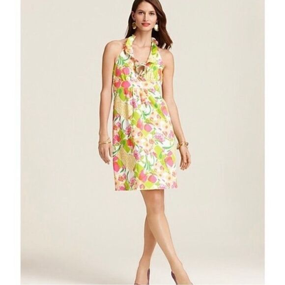 NWT Lilly Pulitzer Ramona Lilly Fields Forever Dress- Size 0 - Picture 1 of 9